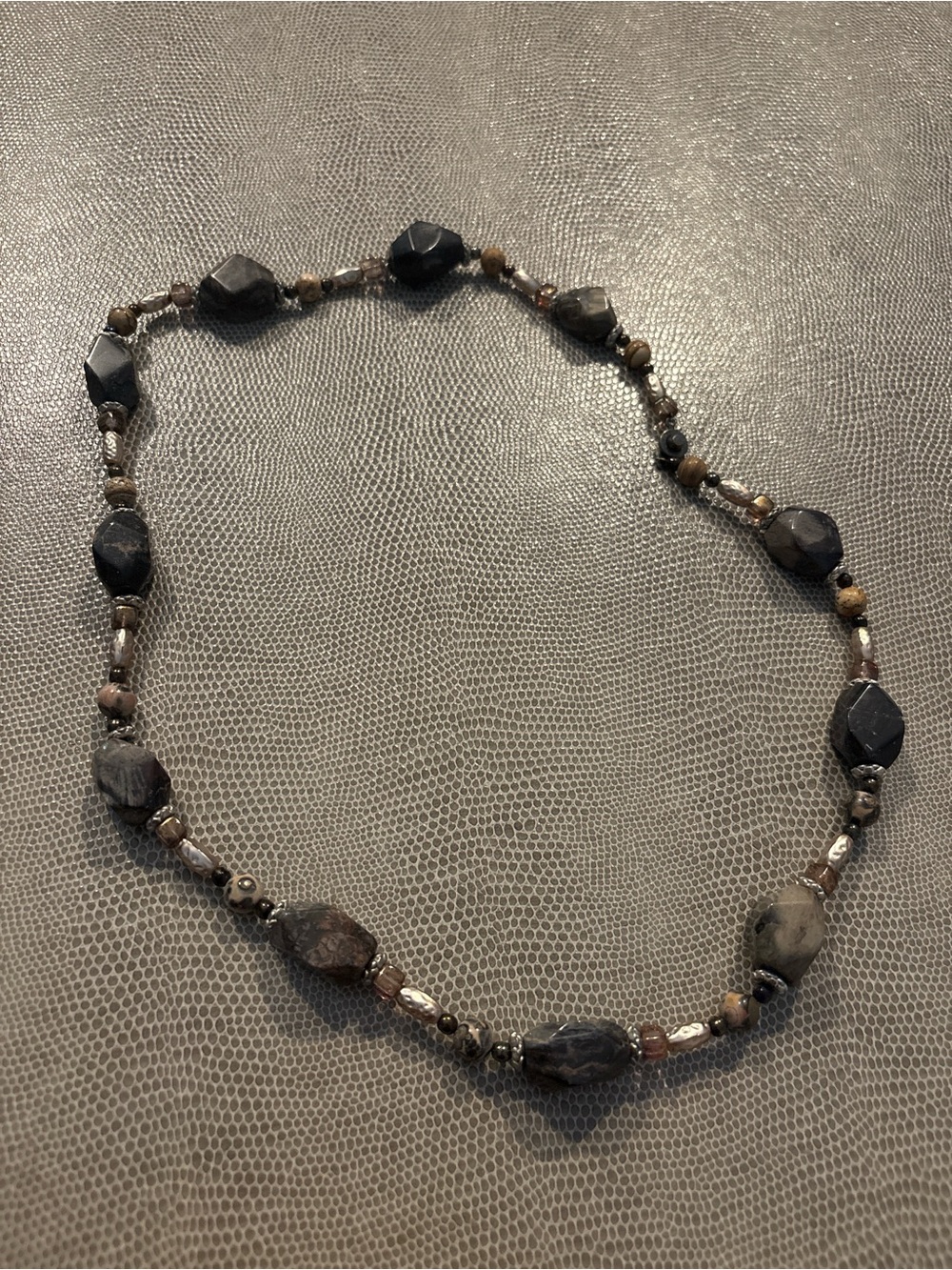 Artisan Beaded Necklace -one of a kind